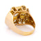 Bague 58 Bague plaque géométrique rétro en or jaune 18k, platine et diamants 58 Facettes A4F65C224C8A4F5F969A6C561F2E79AA
