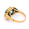 Bague 54 Bague Tank rétro en or 14 carats et topaze 58 Facettes 2A8354EC401C44B987D8D3D4B1DA56FA