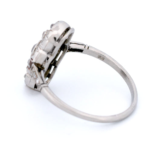 Bague 55 Bague édouardienne en platine et diamants 58 Facettes 93A3EC06937E4D8CAA9C6947B2A65B09