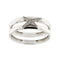 57 Mauboussin Étoilement Divine - Bague double en or blanc et diamants 58 Facettes 38565