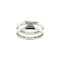57 Mauboussin Étoilement Divine - Bague double en or blanc et diamants 58 Facettes 38565