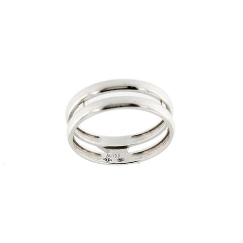 57 Mauboussin Étoilement Divine - Bague double en or blanc et diamants 58 Facettes 38565