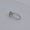 Bague 52 Bague en or blanc et diamants 58 Facettes 2779480