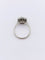 55 Bague fleur en or gris, platine et diamants 58 Facettes SADD/51/0
