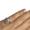 Bague 47 Bague marquise en or blanc 18K et diamants 58 Facettes BOP/260033