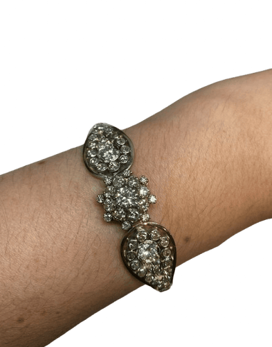Bracelet Bracelet ancien en or blanc 18K et diamants 6,50 à 7 ct 58 Facettes BOP/260032