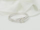 Bague 53 Bague solitaire en or blanc et diamants 58 Facettes 30920