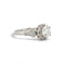Bague 53 Rosetta - Bague de fiançailles en or blanc 14k et diamant 58 Facettes