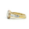 Bague 49 Bague en or 18 carats avec diamant taille européenne 1,90 ct 58 Facettes