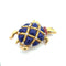 Broche Broche tortue en or 18 carats, émail, diamants et rubis 58 Facettes