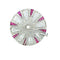 Broche Art déco - Broche ronde en platine, diamants et rubis 58 Facettes