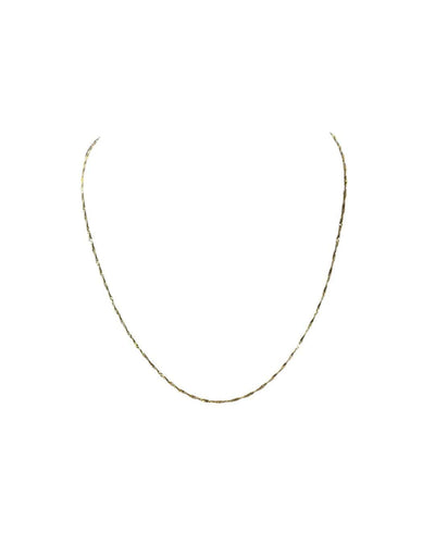 Collier Chaîne - Collier 17 pouces en or 14K 58 Facettes