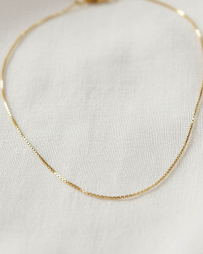 Collier Chaîne en or 14 carats, 43 cm 58 Facettes