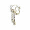 Boucles d'oreilles Boucles d'oreilles pendantes édouardiennes en or, platine et diamants 58 Facettes