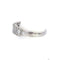 Bague 56 Bague demi-éternité en platine et diamants baguette 58 Facettes