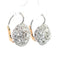 Boucles d'oreilles Boucles d'oreilles vintage en platine et diamants 58 Facettes