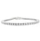 Bracelet Bracelet tennis en platine et diamants 58 Facettes