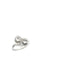 Bague 48 Toi et Moi - Bague en platine et diamants 58 Facettes UN0145