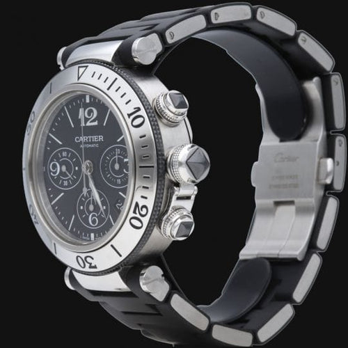 Montre Cartier - Montre Pasha Seatimer Chronograph 42 mm 58 Facettes MT46753