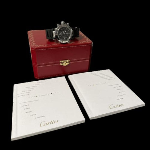 Montre Cartier - Montre Pasha Seatimer Chronograph 42 mm 58 Facettes MT46753