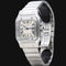Montre Cartier Santos Galbée - Montre en acier 58 Facettes MT47317