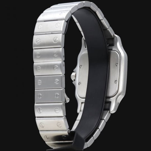 Montre Cartier Santos Galbée - Montre en acier 58 Facettes MT47317