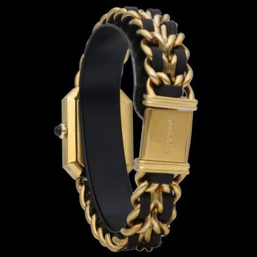 Chanel Première - Montre taille L plaqué or 58 Facettes MT45975