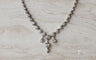 Collier Collier rivière ancien en or, argent et diamants 58 Facettes