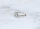 Bague 57 Bague ancienne - Couronne de comte en platine et diamants 58 Facettes
