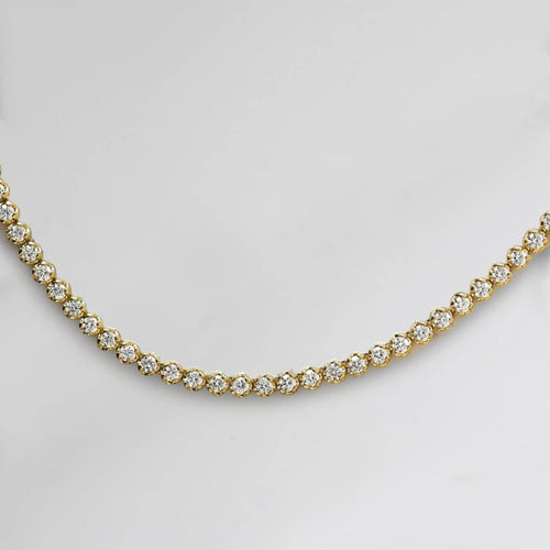 Bracelet Disco - Bracelet tennis en or 18K et diamants 3,0 ct 58 Facettes GBT1332YG
