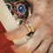 Bague 56 Bulgari Tubogas - Bague en or jaune 58 Facettes 50238