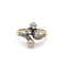 Bague 48 Bague duchesse Belle Époque en or rose, platine, diamants et perle 58 Facettes 267