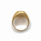 Bague 45 Chevalière monogrammée en or jaune 18k 58 Facettes 269