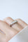 Bague Bague jarretière Art déco en platine et diamants 58 Facettes