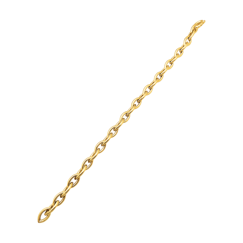 Bracelet Poiray - Bracelet maillons navette en or jaune 58 Facettes 35735