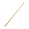 Bracelet Poiray - Bracelet maillons navette en or jaune 58 Facettes 35735