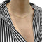 Collier Chaîne maille palmier en or jaune 58 Facettes 35683