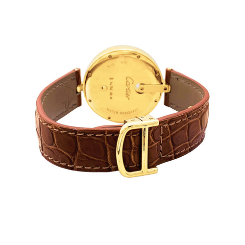 Montre Cartier Captive - Montre en or jaune et diamants 58 Facettes 35694