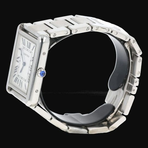 Montre Cartier Tank Solo - Montre en acier 58 Facettes MT47184