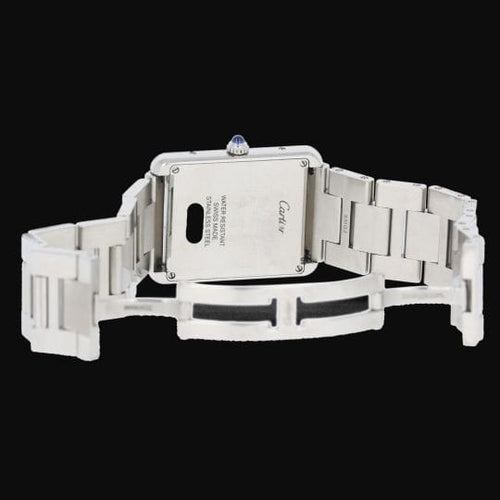 Montre Cartier Tank Solo - Montre en acier 58 Facettes MT47184