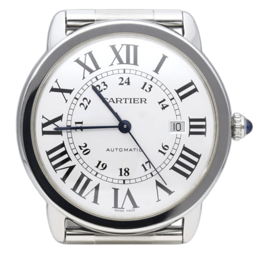 Montre Cartier Ronde Solo - Montre automatique 42 mm 58 Facettes MT47202