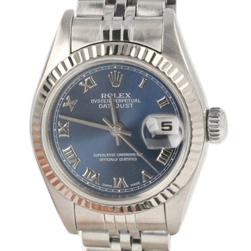 Rolex Lady-Datejust - Montre 26 mm en acier et or blanc