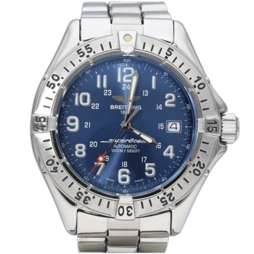Montre Breitling Superocean - Montre automatique en acier 58 Facettes MT46152