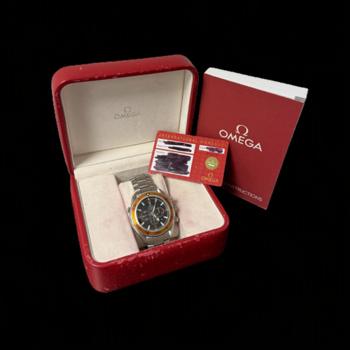 Montre Omega Seamaster Planet Ocean - Montre en acier 58 Facettes MT47136