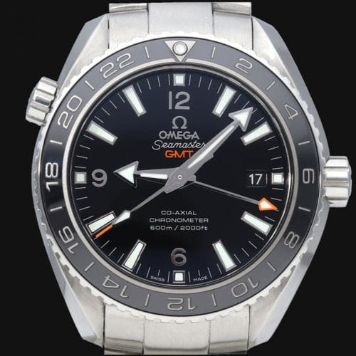 Montre Omega Seamaster Planet Ocean GMT 600M - Montre en acier 58 Facettes MT47152