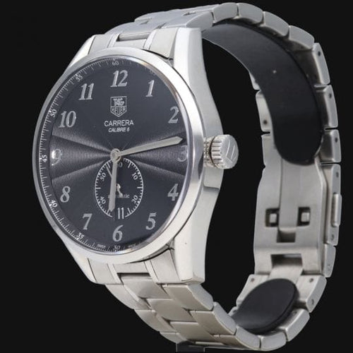 Montre TAG Heuer Carrera - Montre Calibre 6 en acier 58 Facettes MT46545