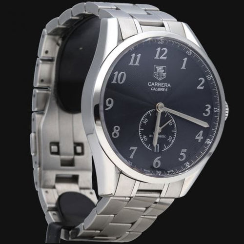 Montre TAG Heuer Carrera - Montre Calibre 6 en acier 58 Facettes MT46545