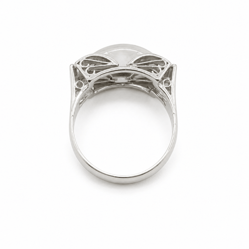 Bague 60 Art déco - Bague en platine et diamants 58 Facettes 1.0001557/4