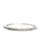 Bague 55 Demi-alliance en or blanc 18K et diamants 58 Facettes 2088