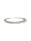Bague 55 Demi-alliance en or blanc 18K et diamants 58 Facettes 2088